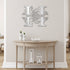 Custom Split Letter Wall Art